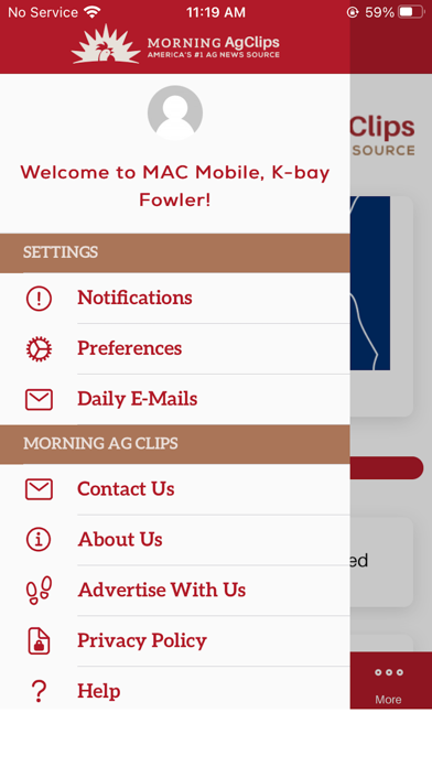 Morning Ag Clips Mobile Screenshot
