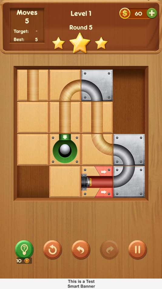 #6. Ball Slide - Smart Puzzle (iOS) By: Donald Washington