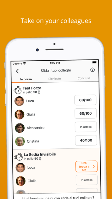 Fitness da Scrivania Screenshot