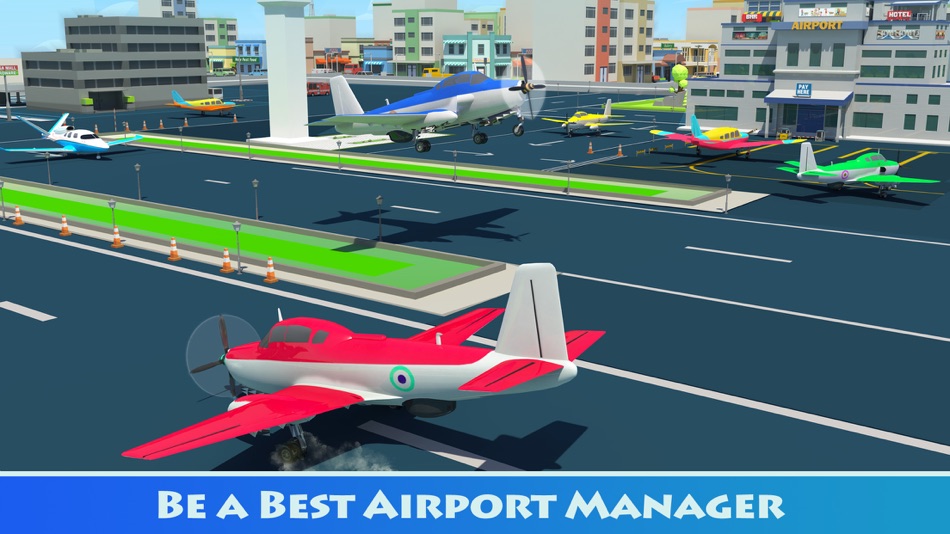 #5. Airport Manager Tycoon Games (iOS) By: Frigate Games