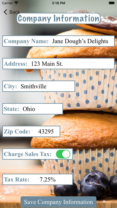 Home Bake Shop Assistant Screenshot