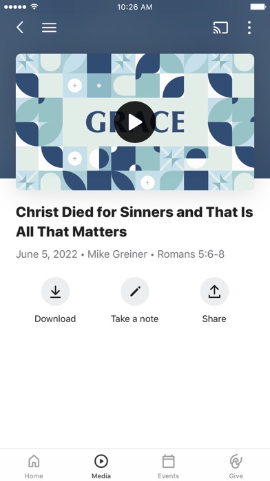 Harvest Church PA Screenshot