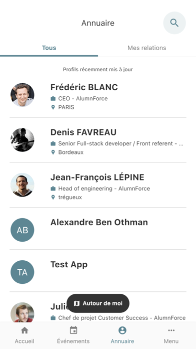 App screenshot