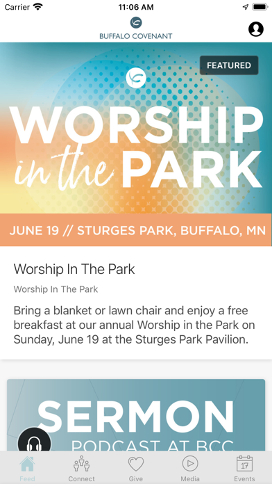 Buffalo Covenant Church Screenshot