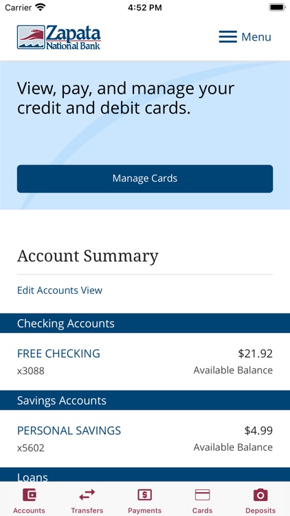 Zapata National Bank