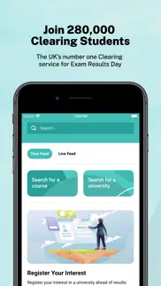 clearing: call uk universities iphone screenshot 1