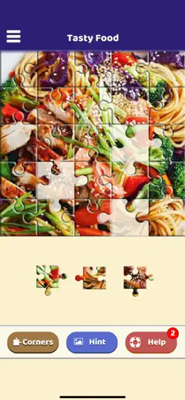 Game screenshot Tasty Food Puzzle hack