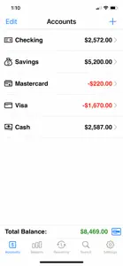 Accounts 3 Lite - Checkbook screenshot #3 for iPhone