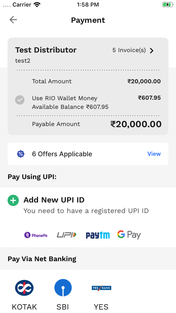 Retailio Retailer - B2B Pharma