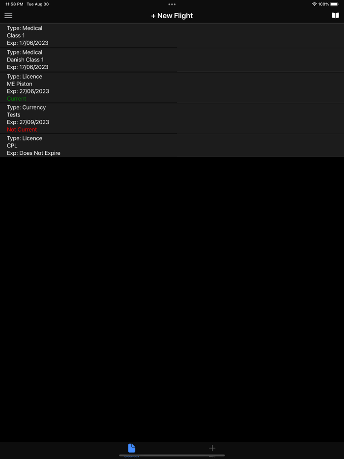 My Pilot Log -  Pilot Logbook