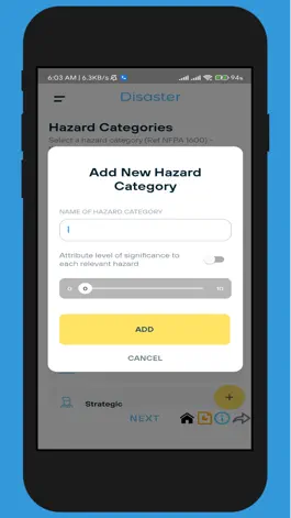 Game screenshot Disaster Risk Assessor apk