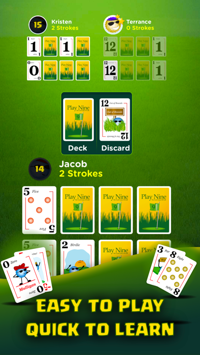 Play Nine: Golf Card Gameのおすすめ画像2