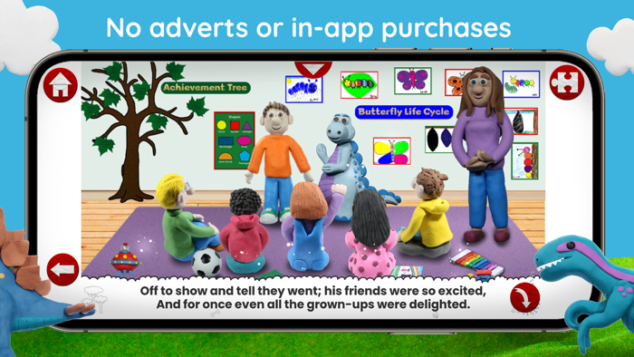 A Dinosaur for Show and Tell