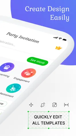 Game screenshot Party Invite Card Maker apk