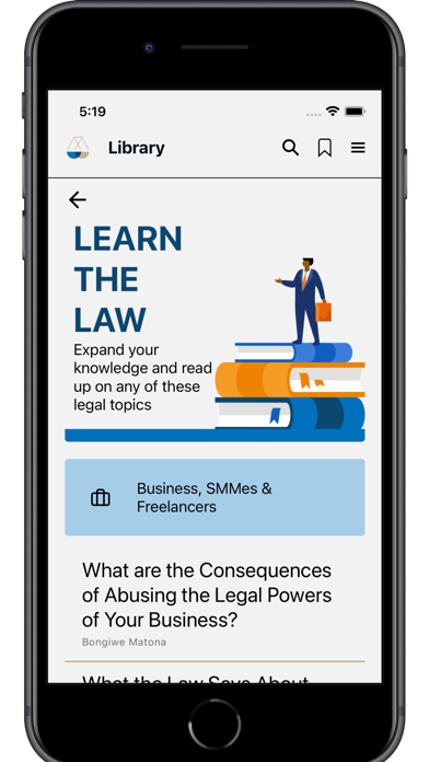 Legal Standpoint Screenshot
