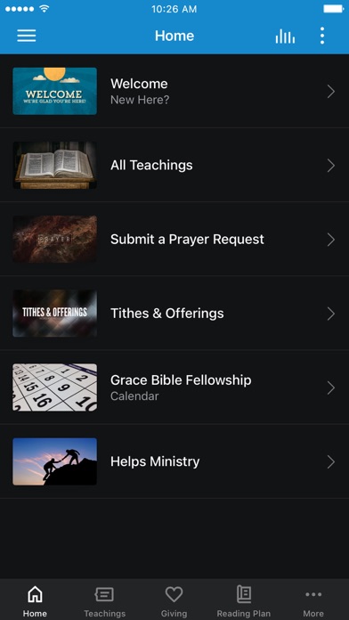 Grace Bible Fellowship Church Screenshot
