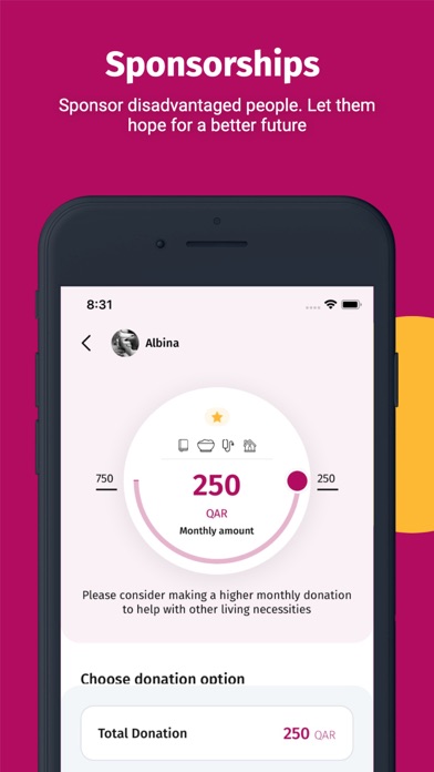 قطر الخيرية Screenshot
