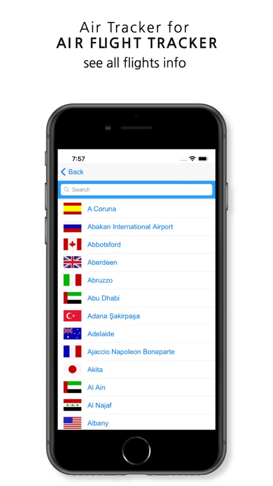 #3. Air Flight Tracker (iOS) 由: fikret urgan