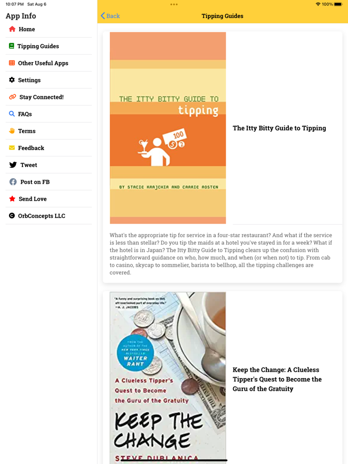 Tip Split N Share Calculator