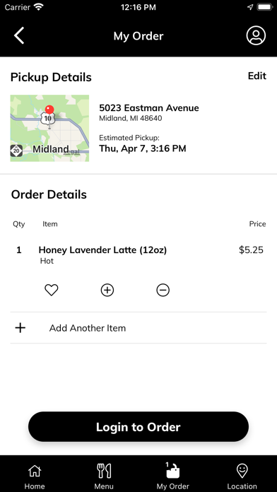 Creation Coffee Screenshot
