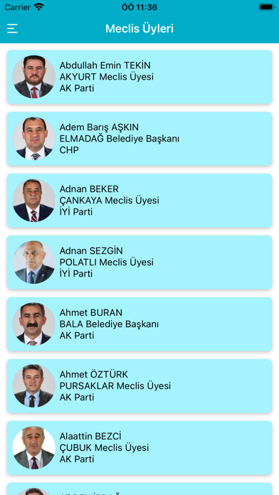 ABB Meclis Gündemi Screenshot