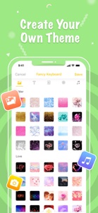 Fancy Keyboard - iSticker screenshot #3 for iPhone
