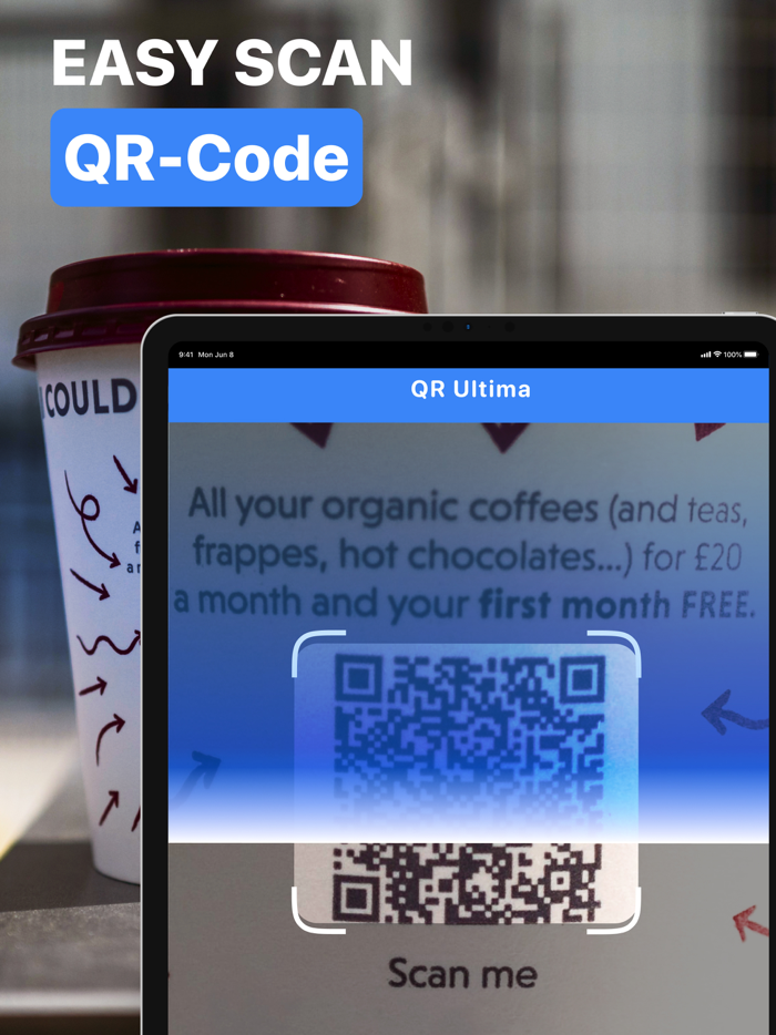 QR and Barcode Scanner・QRUltima