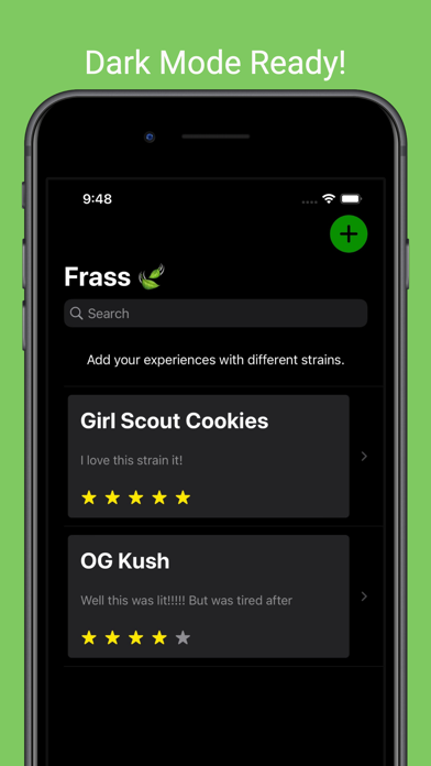 Frass - Cannabis Journal Screenshot