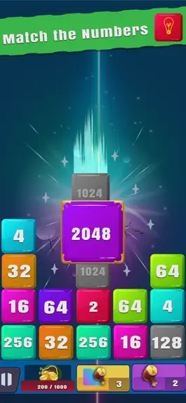 Game screenshot Drop the Number: Puzzle Merge mod apk