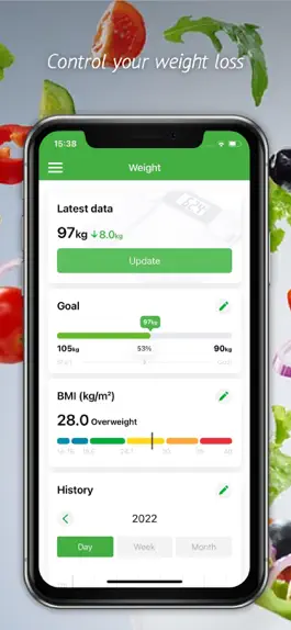 Game screenshot Slimming food diary, recipes apk