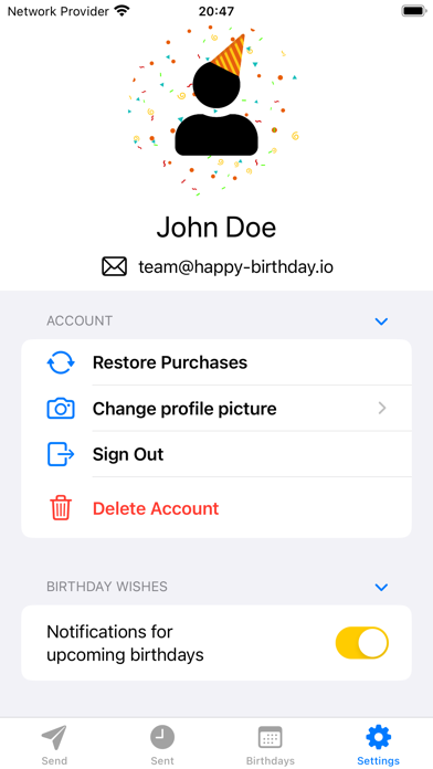 happy.birthday Screenshot