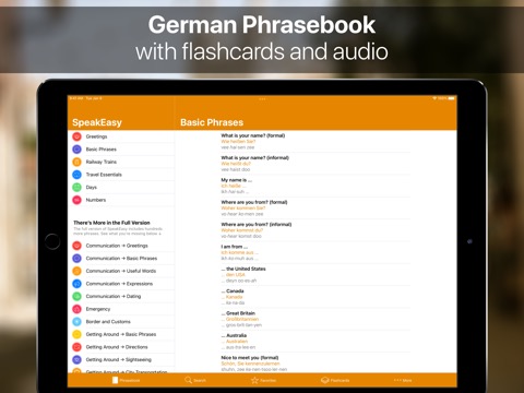 SpeakEasy German Phrasebookのおすすめ画像1