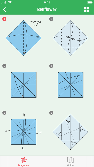 Origami Flowersのおすすめ画像3