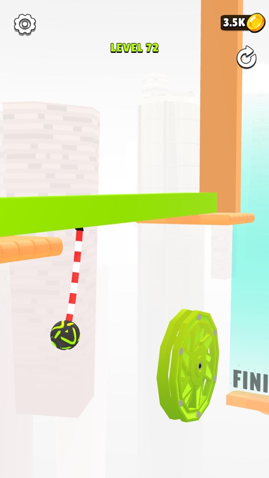 #2. Rope Balls 3D (iOS) 由: Devi Ganesh