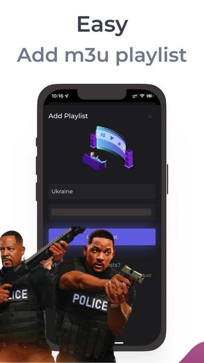 IPTV m3u player + Chromecast