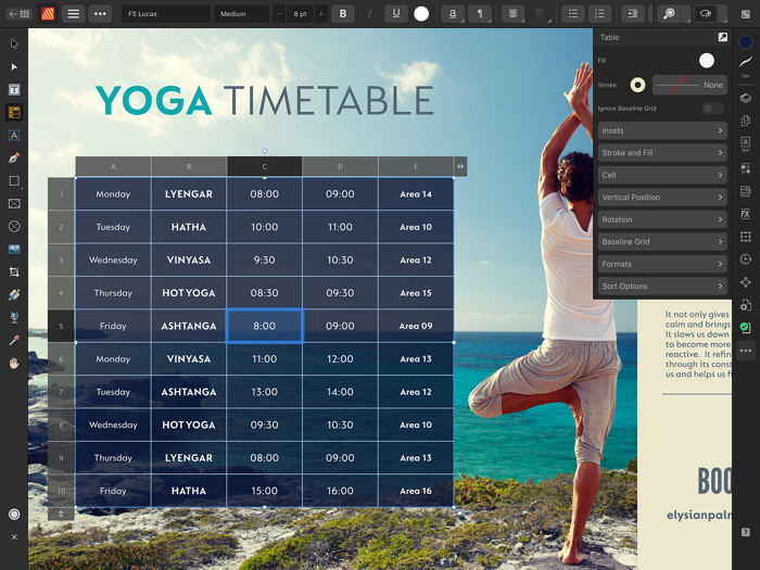 Affinity Publisher 2 for iPad