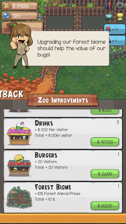 #8. Let's Build a Zoo (iOS) By: QUY NGUYEN KHAC