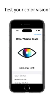 How to cancel & delete color vision tests 1