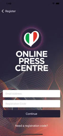 Game screenshot Online Press Centre ESC 2022 apk