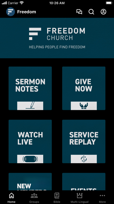 Freedom Church DFW Screenshot