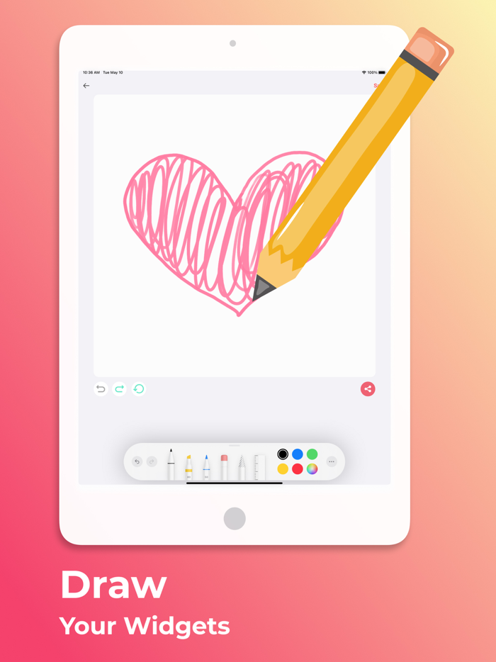 Noteit Widget Drawing Couples