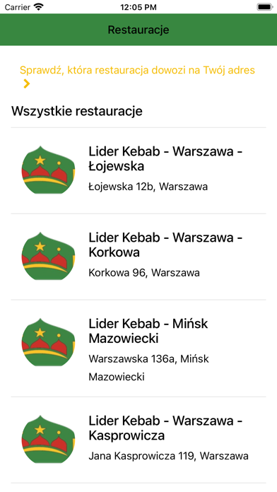 Lider Kebab Screenshot