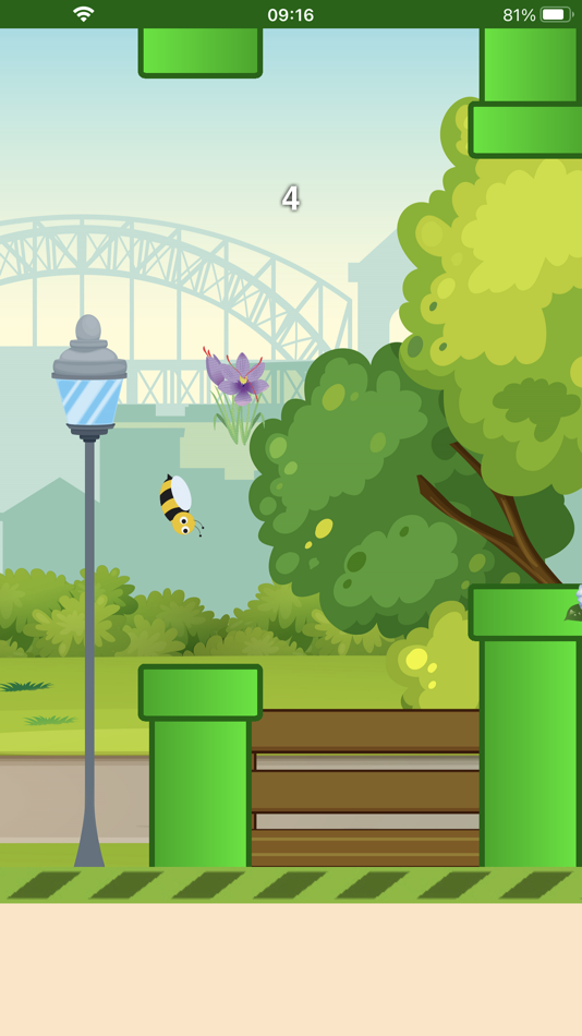 #4. Bee Make Honey (iOS) 由: Thu Huyen Pham