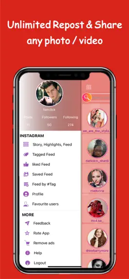 Game screenshot Repost Stories mod apk