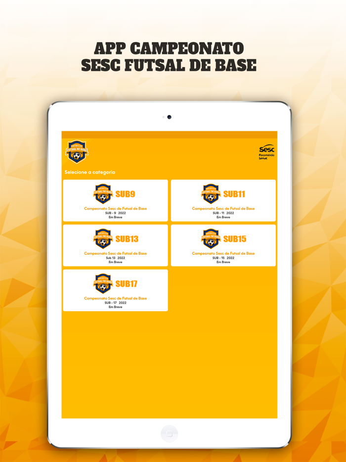 Campeonato Sesc Futsal de Base