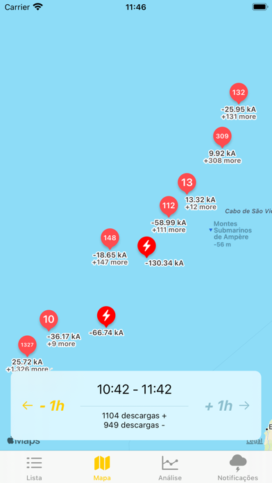 Relâmpagos em Portugal Screenshot