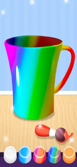 Game screenshot DIY Кружка Украсить Кофе Чашка mod apk