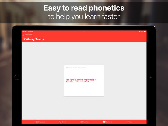 Screenshot #6 pour SpeakEasy Russian Phrasebook