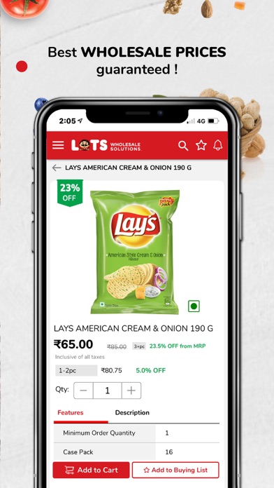 LOTS Wholesale: Shopping App Screenshot