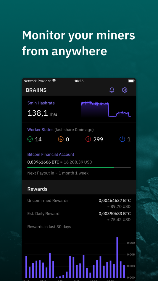 #1. Braiins Pool (iOS) 由: Braiins Systems s.r.o.